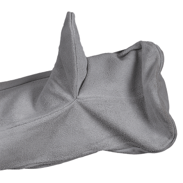 Краги спилковые двупалые