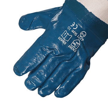 Перчатки нитрил. обливные манжет-крага