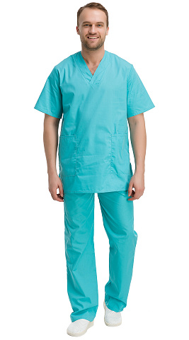 Костюм медицинский хирургический RONTA KS521 бирюзовый