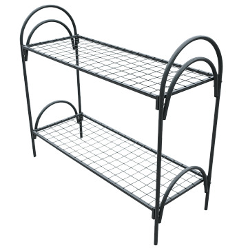 Кровать металлическая двухъярусная