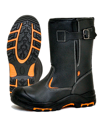 Сапоги Скорпион-Премиум нат.мех ПУ/Нитрил