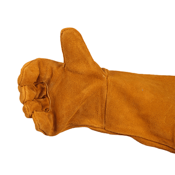 Краги спилковые пятипалые "Экстра-5 Люкс"