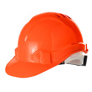 Каска защитная "ЕВРОПА-ЛЮКС" оранжевая