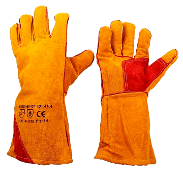 Краги спилковые ЛЮКС-Кевлар