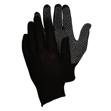 Нейлоновые перчатки с ПВХ покрытием микроточка