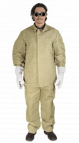 Костюм сварщика летний (тк.брезент пл.480г/м2) Костюм сварщика летний (тк.брезент пл.480г/м2)