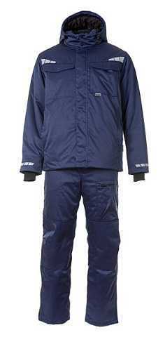 Зимний рабочий костюм BRODEKS KW 601, синий