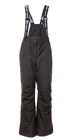 Зимний женский полукомбинезон BRODEKS KW405, черный 