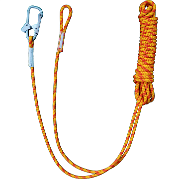 Строп из каната 25 м, с монтажным карабином и крепежной петлей