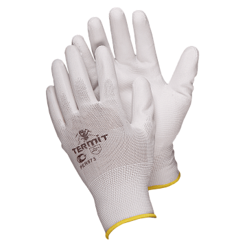 Перчатки  нейлоновые с ПУ покрытием