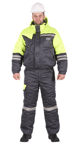 Костюм рабочий мужской утепленный зимний RONTA KS "МЕТАЛЛ-ПРОФИЛЬ" 