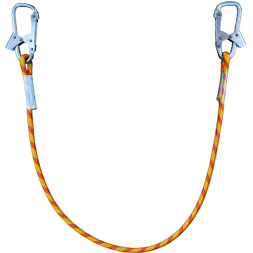 Строп из каната 3 м, с двумя монтажными карабинами