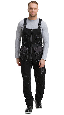 Полукомбинезон мужской летний Техноавиа "Стокгольм" черный