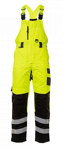 Зимний полукомбинезон Brodeks KW406, желтый/черный