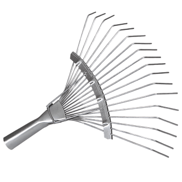 Грабли веерные проволочные оцинкованные 