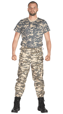 Брюки на резинке (аккупат)