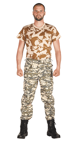 Брюки на резинке "Полигон" (аккупат)