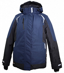 Зимняя женская куртка BRODEKS KW208, синий Зимняя женская куртка BRODEKS KW208, синий
