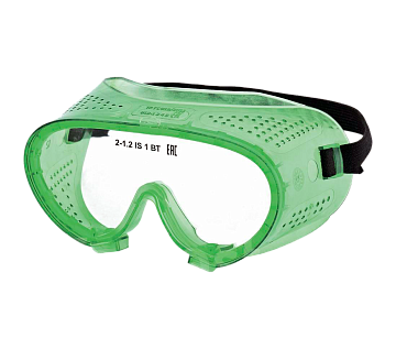 Рабочие защитные очки "Исток-Премиум" с прямой вентиляцией 