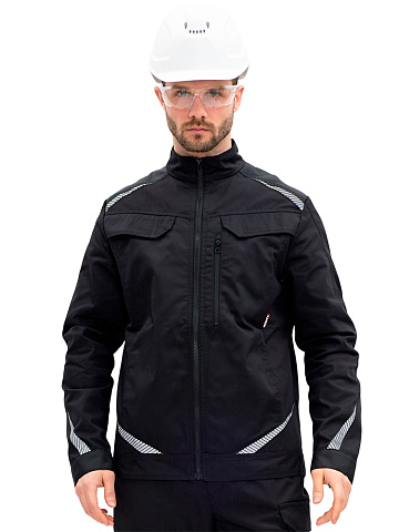 Куртка рабочая мужская летняя RONTA KR271 черная