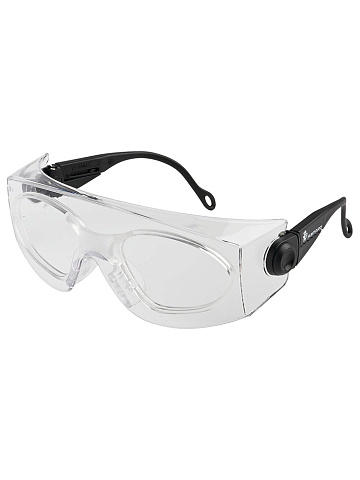Рабочие защитные очки открытые "Престиж" с оправой