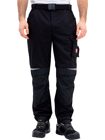Брюки рабочие мужские летние RONTA BR271 черные