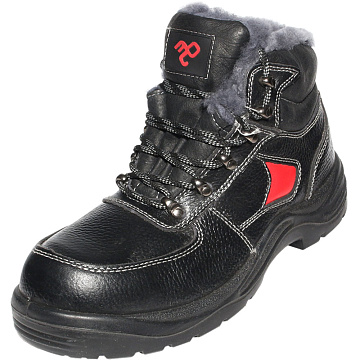Ботинки "Профессионал-22РНМ" ПУ/Р нат. мех с КП