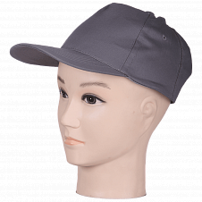 Каскетка (каска-бейсболка) серая