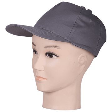 Каскетка (каска-бейсболка) серая