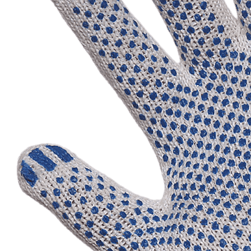 Перчатки трикотажные 5-ти нитка с ПВХ (точка)