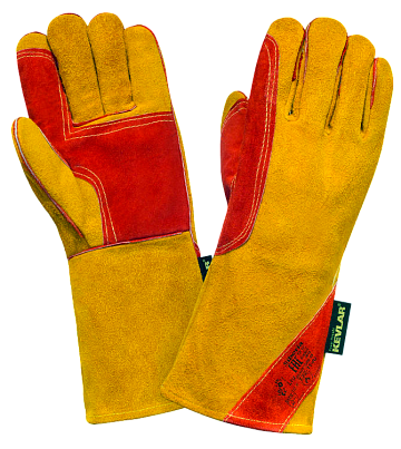 Краги Сибирь Люкс, особо прочные, иск. мех, 35 см, 1/60