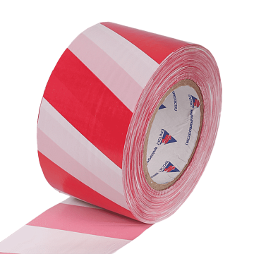 Лента оградительная ЛО-250 красно-белая