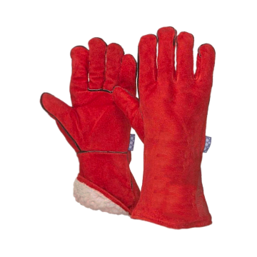 Краги сварщика "Трек" с подкладкой 